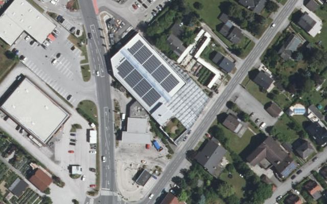 Luftbild von BP