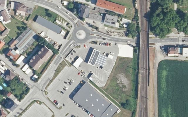Luftbild von OMV - Sankt Veit an der Glan Lastenstraße 38
