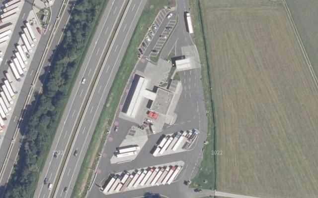 Luftbild von BP