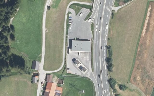 Luftbild von BP