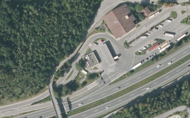 Luftbild von BP