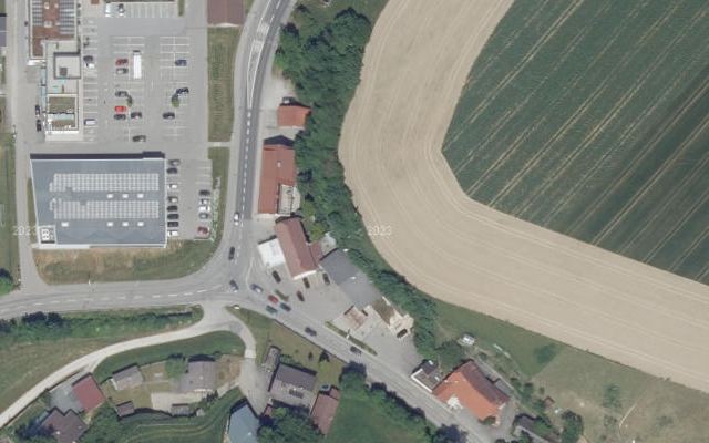 Luftbild von BP