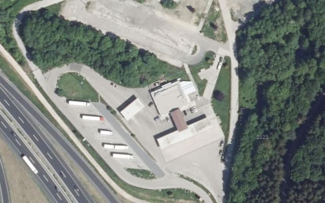 Luftbild von BP