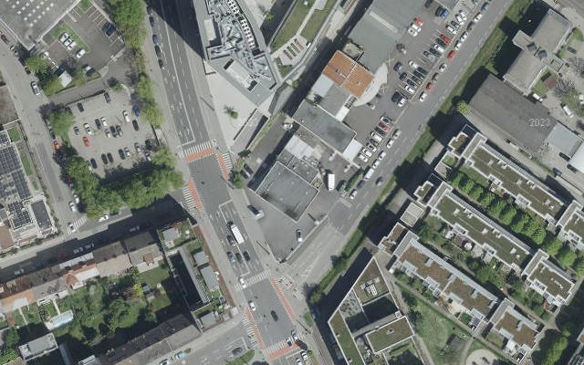 Luftbild von BP