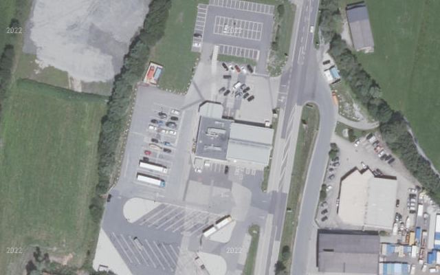 Luftbild von BP