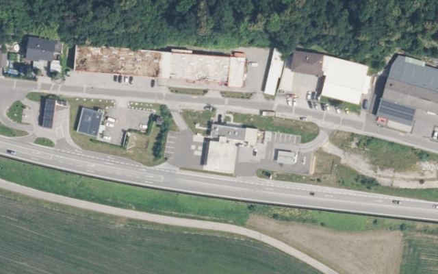 Luftbild von BP