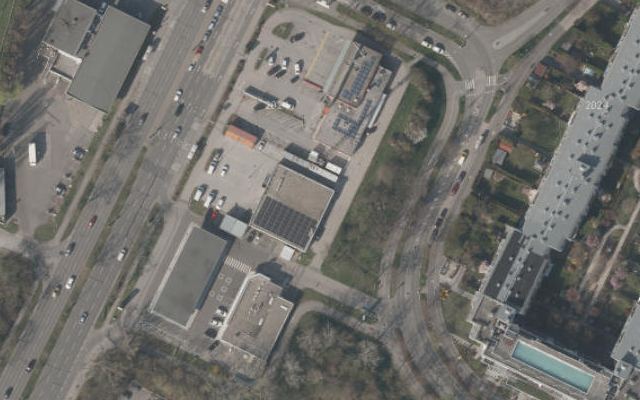 Luftbild von BP