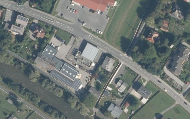 Luftbild von BP