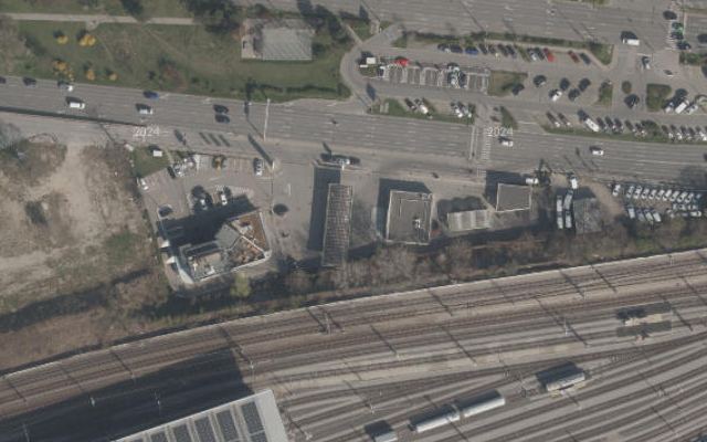 Luftbild von BP