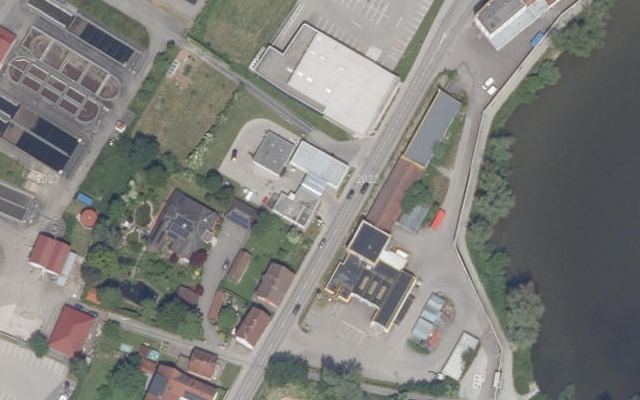 Luftbild von BP
