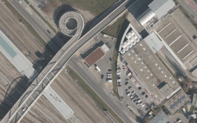 Luftbild von BP