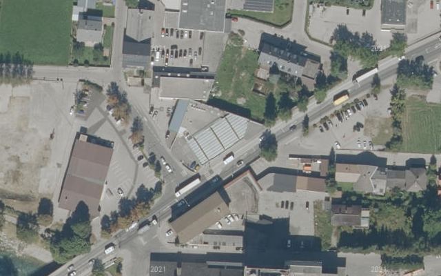 Luftbild von OMV - Lienz Tiroler Straße 10