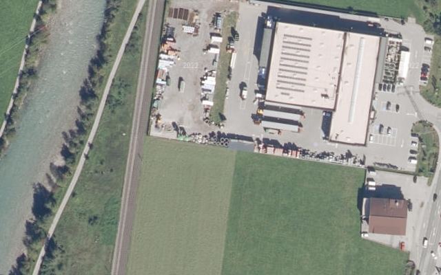 Luftbild von DISK Gutmann