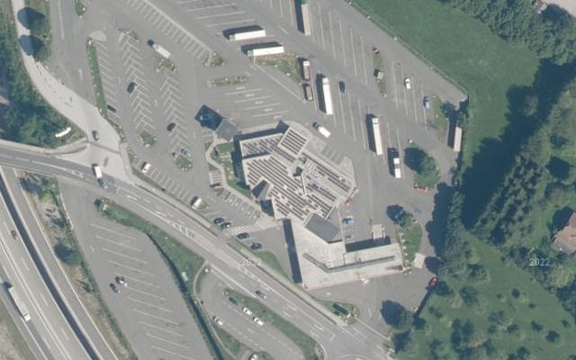Luftbild von BP Sankt Pankraz