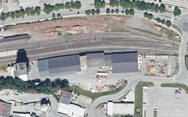 Luftbild von Tankstelle 37006