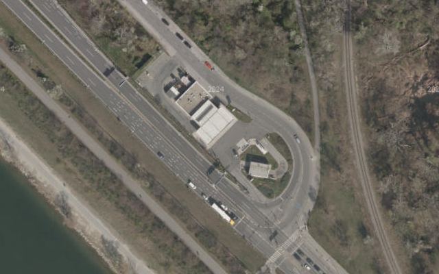 Luftbild von Shell Austria