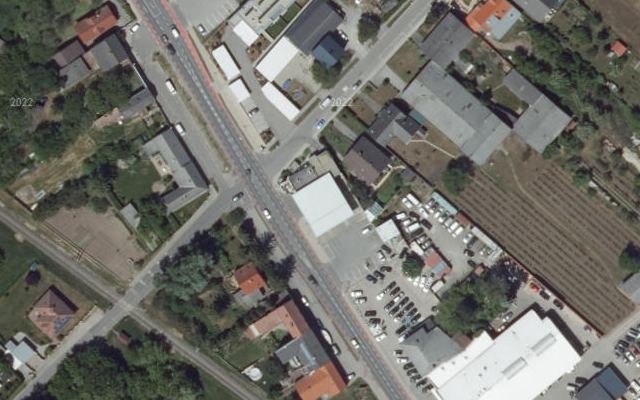 Luftbild von OMV - Weiden am See Parz. Nr. 2164 17-18