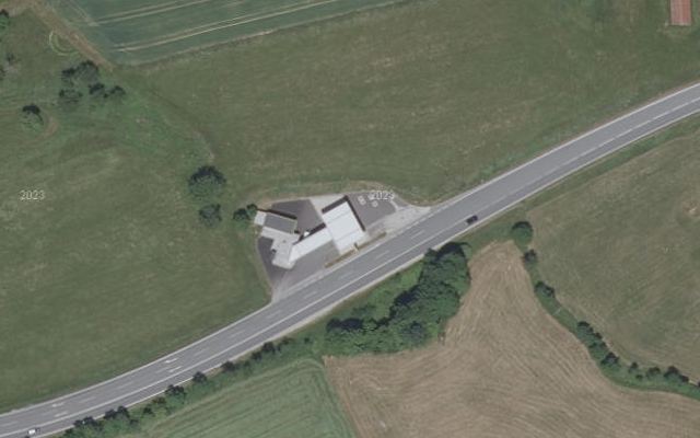 Luftbild von AVANTI - Rutzenmoos Autobahnzubringer Gmunden