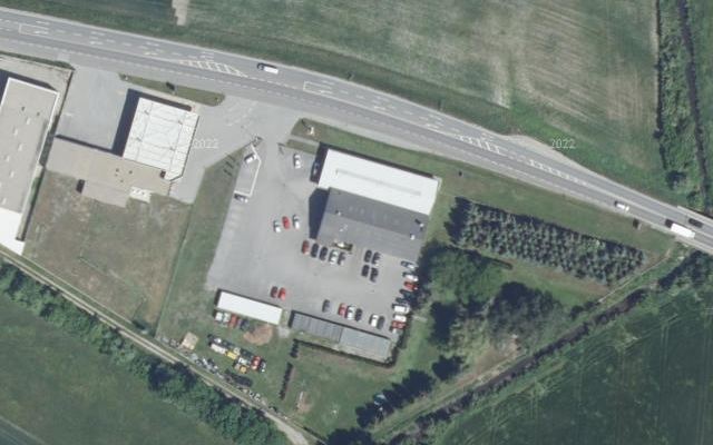 Luftbild von Zach