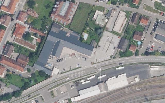 Luftbild von LAGERHAUS Genol Köflach 