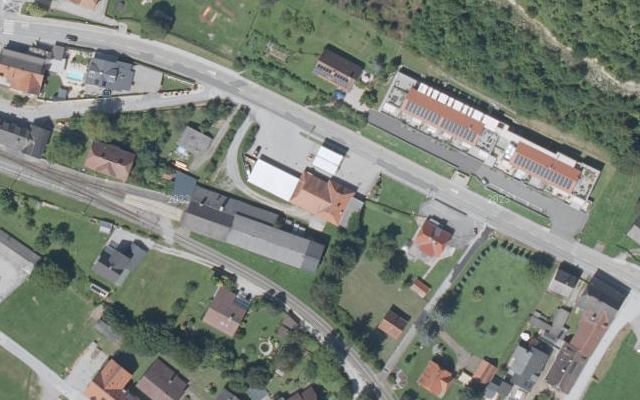 Luftbild von LAGERHAUS Genol Übelbach