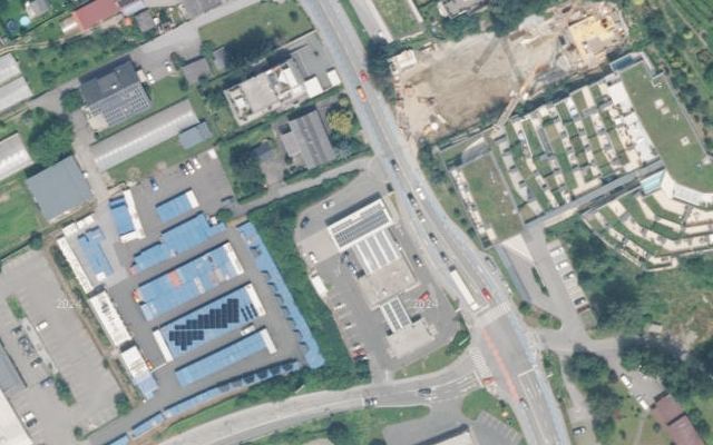 Luftbild von OMV - Graz St. Peter Hauptstraße 228