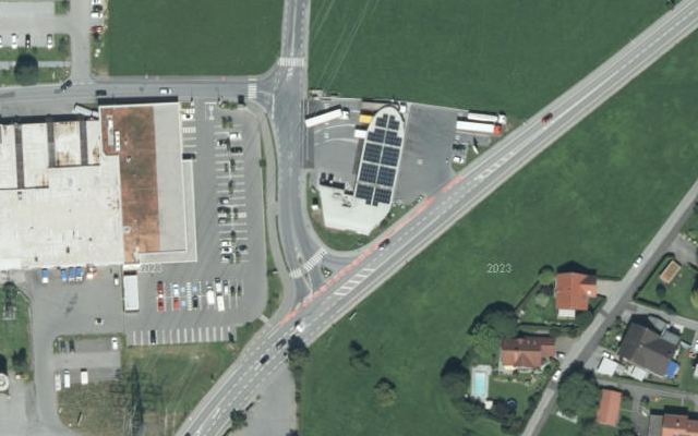 Luftbild von TK Tankstellen GmbH
