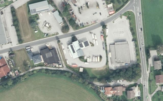 Luftbild von Hettegger Diesel-Automatentankstelle