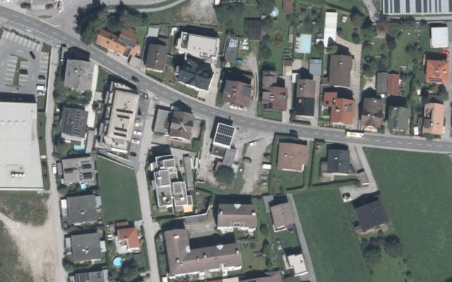 Luftbild von DISK Gutmann