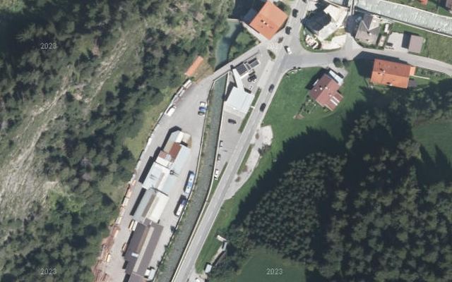 Luftbild von DISK Gutmann