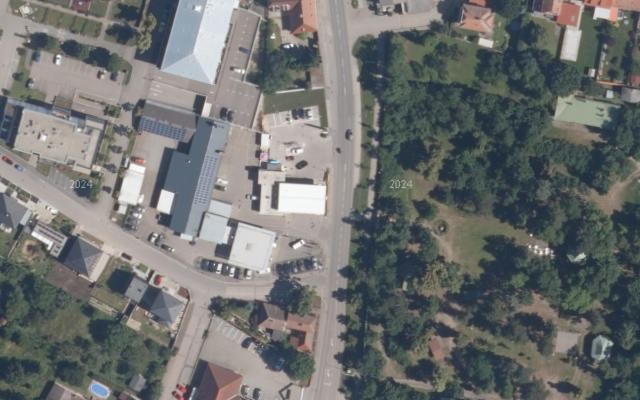 Luftbild von Shell Austria