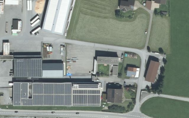 Luftbild von Johann Meusburger GmbH