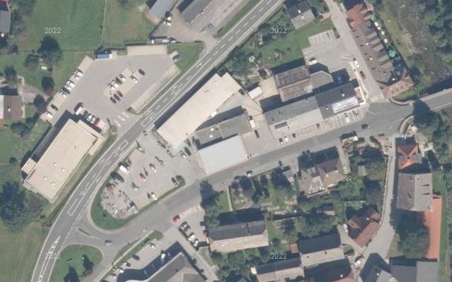 Luftbild von Shell Austria