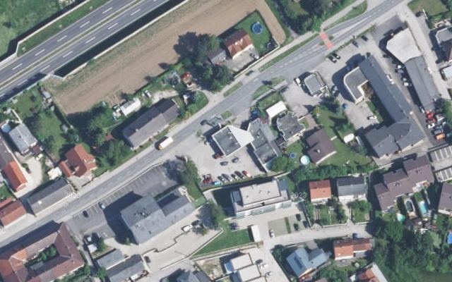 Luftbild von Shell Austria