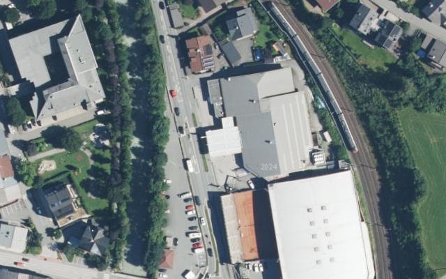 Luftbild von Shell Austria