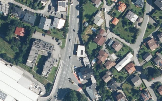 Luftbild von Shell Austria