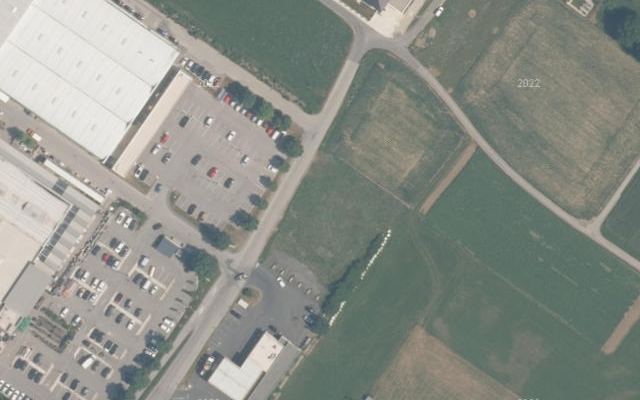 Luftbild von BP Spittal/Drau 