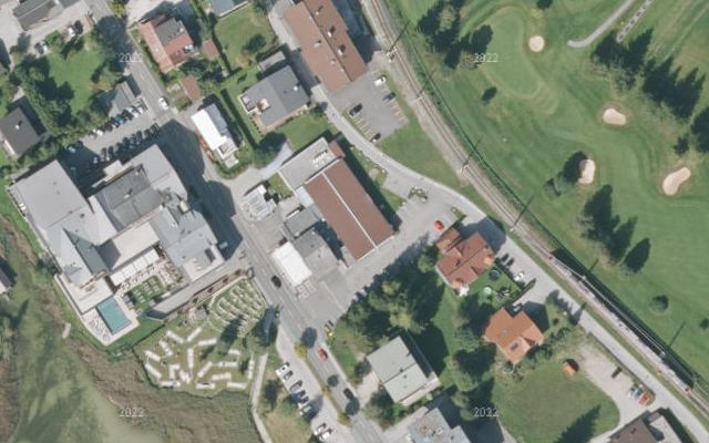 Luftbild von Shell Austria