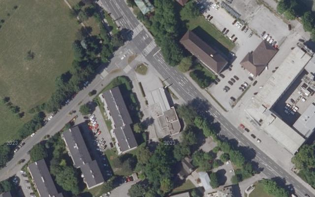 Luftbild von Shell Austria