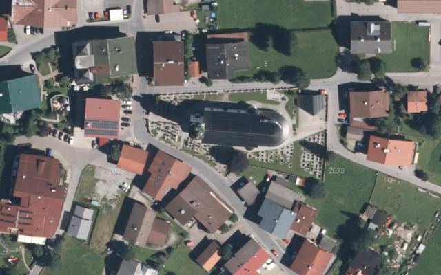 Luftbild von OMV - Tannheim Höf 14