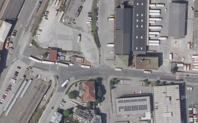 Luftbild von Wildenhofer Diesel Tankstelle