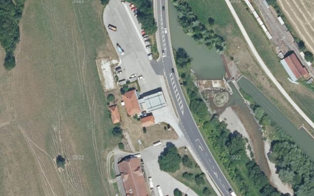 Luftbild von Shell Austria
