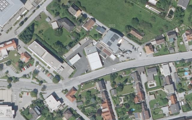 Luftbild von Shell Austria