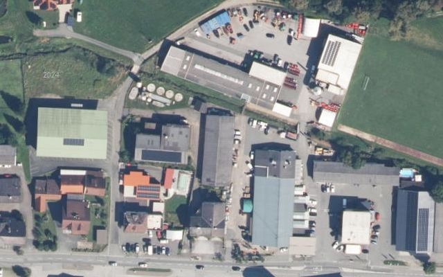 Luftbild von LH Wies