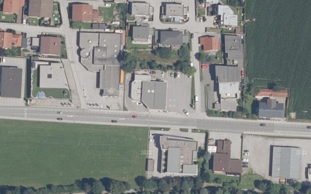 Luftbild von Shell Austria