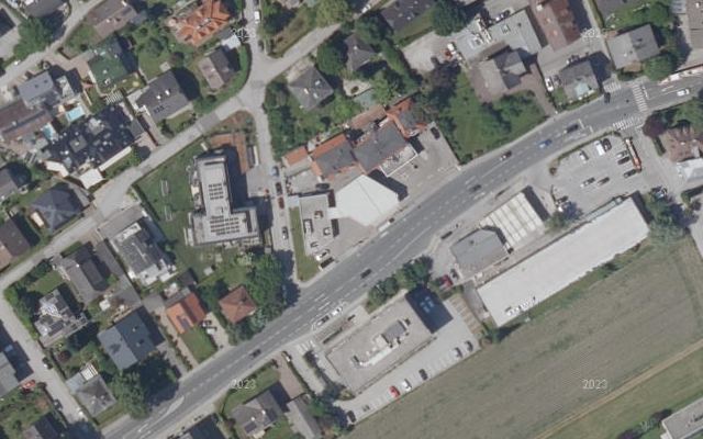 Luftbild von Shell Austria
