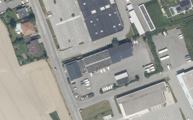 Luftbild von SB-Tankstelle Zauner
