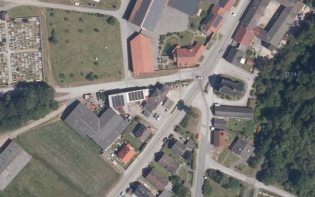 Luftbild von Turmöl