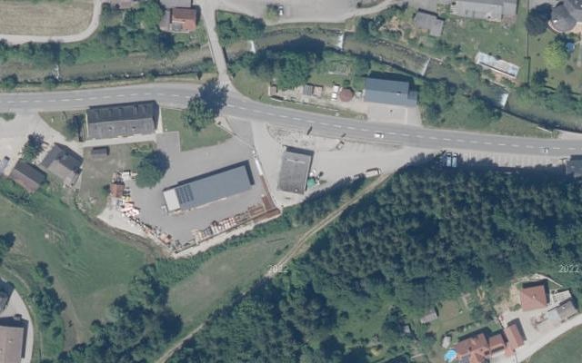 Luftbild von SOCAR Tankstelle Ruthner
