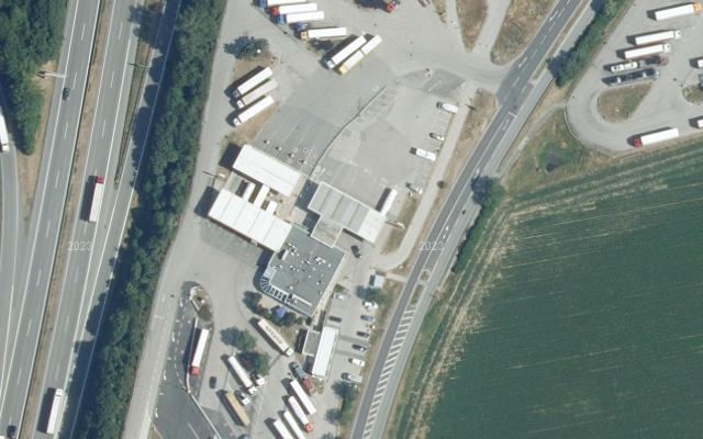 Luftbild von Shell Austria